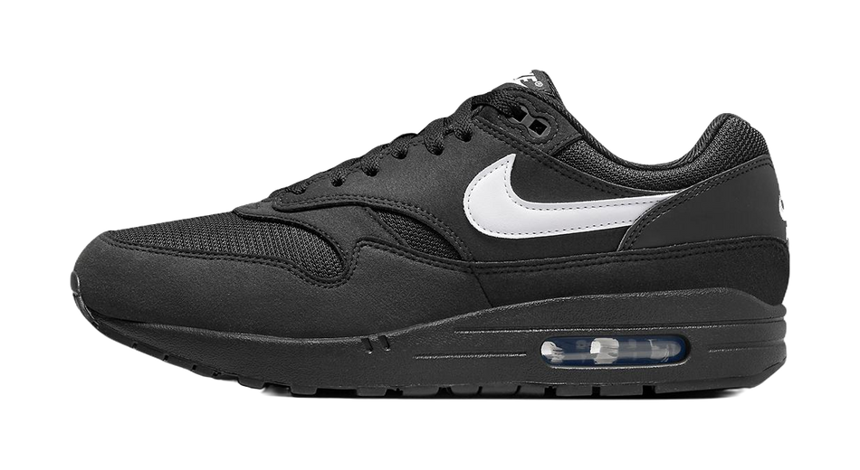 Nike Air Max 1 Black White Swoosh  vjsneaker.com
