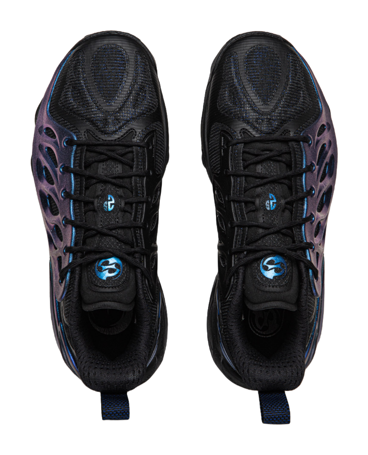Li-Ning BadFive Sniper 2 Super "Purple Lightning Flash" ABFW013-6 - Outdoor Basketball Shoe Unisex Black Purple