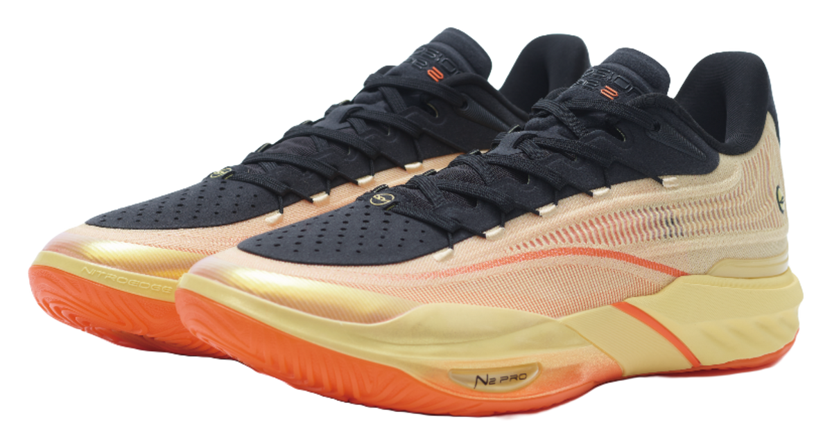 ANTA SNEAKERVERSE Eclosion Type 2 "Dawn" 112621104V-2 - Basketball Shoe Unisex Yellow Orange Red