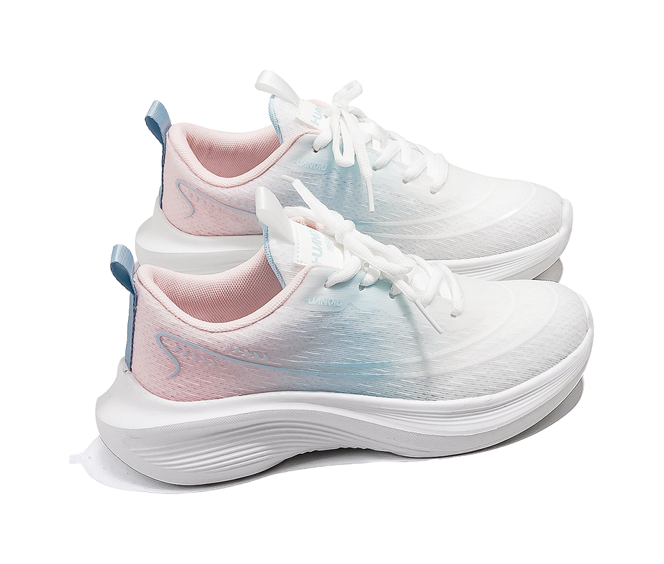 HUANQIU Running Shoes Women's Low top Pink Blue 