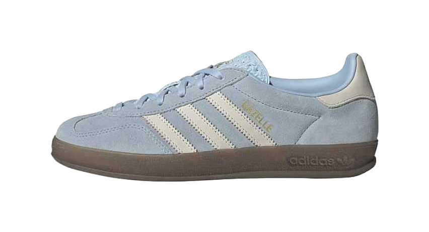 Adidas Wmns Gazelle Indoor Clear Sky Gum Womens  VJSNEAKER