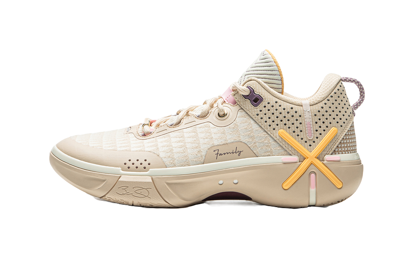 Li Ning Wade Shadow 6 Basketball Shoes Mens Low top Dusty Khaki/Ecru  VJSNEAKER