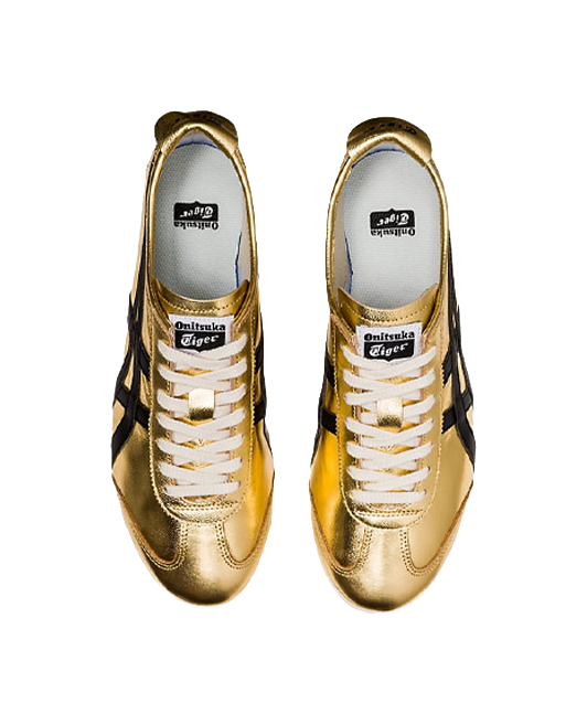 Onitsuka Tiger Mexico 66 Pure Gold/Black  vjsneaker.com