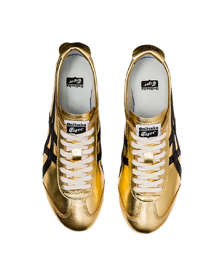 Onitsuka Tiger Mexico 66 Pure Gold/Black  vjsneaker.com