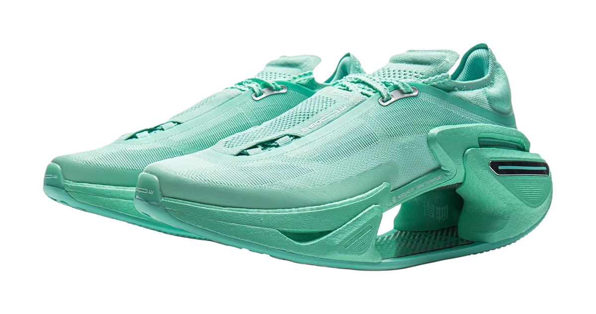 Li Ning Shadow 3.0 Fabric Low top Casual Racing Running Shoes Unisex Celadon Turquoise  VJsneaker