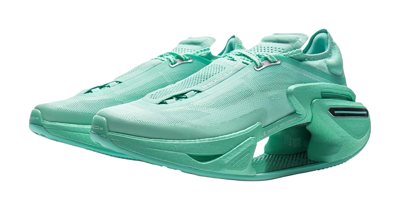 Li Ning Shadow 3.0 Fabric Low top Casual Racing Running Shoes Unisex Celadon Turquoise  VJsneaker