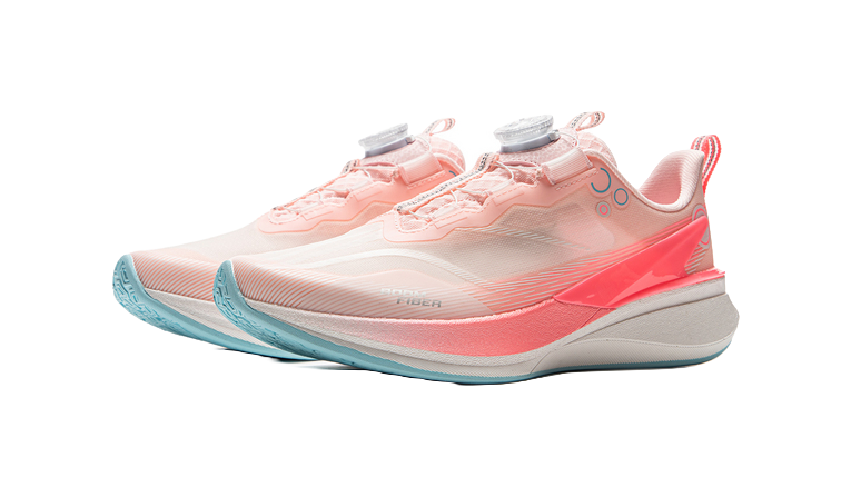 LINING YOUNG Running Red Hare 8 PRO Anti Slip Wear Resistant Low Top Kids' Running Shoes Fluorescent Light Powder 