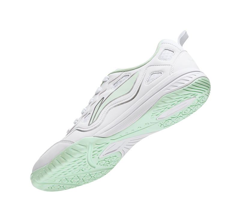 Li-Ning Eagle Eye 3.0 ESS "Po Lang" APPV011-2 - Table Tennis Shoe Unisex Standard White/Sky Blue Green