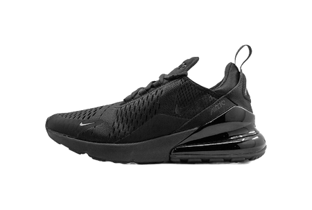 Nike Air Max 270 Triple Black Womens  VJSNEAKER