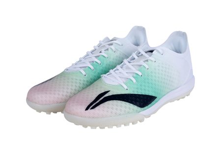 LiNing Low top Soccer Shoes Orange Green White Kids  VJSNEAKER