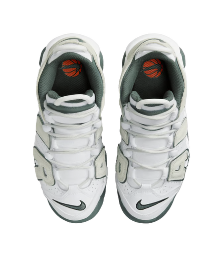 Nike Air More Uptempo White Vintage Green GS  vjsneaker.com