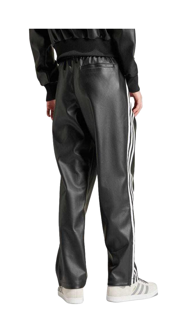 adidas originals Faux Leather Adicolor 3-Stripes Firebird Track Suit Pants  vjsneaker.com