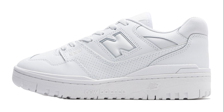550 New Balance Triple White  VJSNEAKER