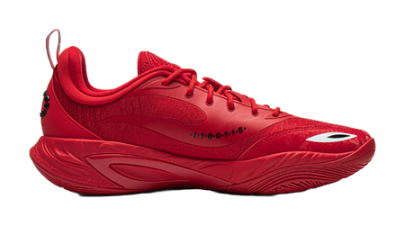 Li Ning DLO2 Low top Basketball Shoes Unisex Wealth Red