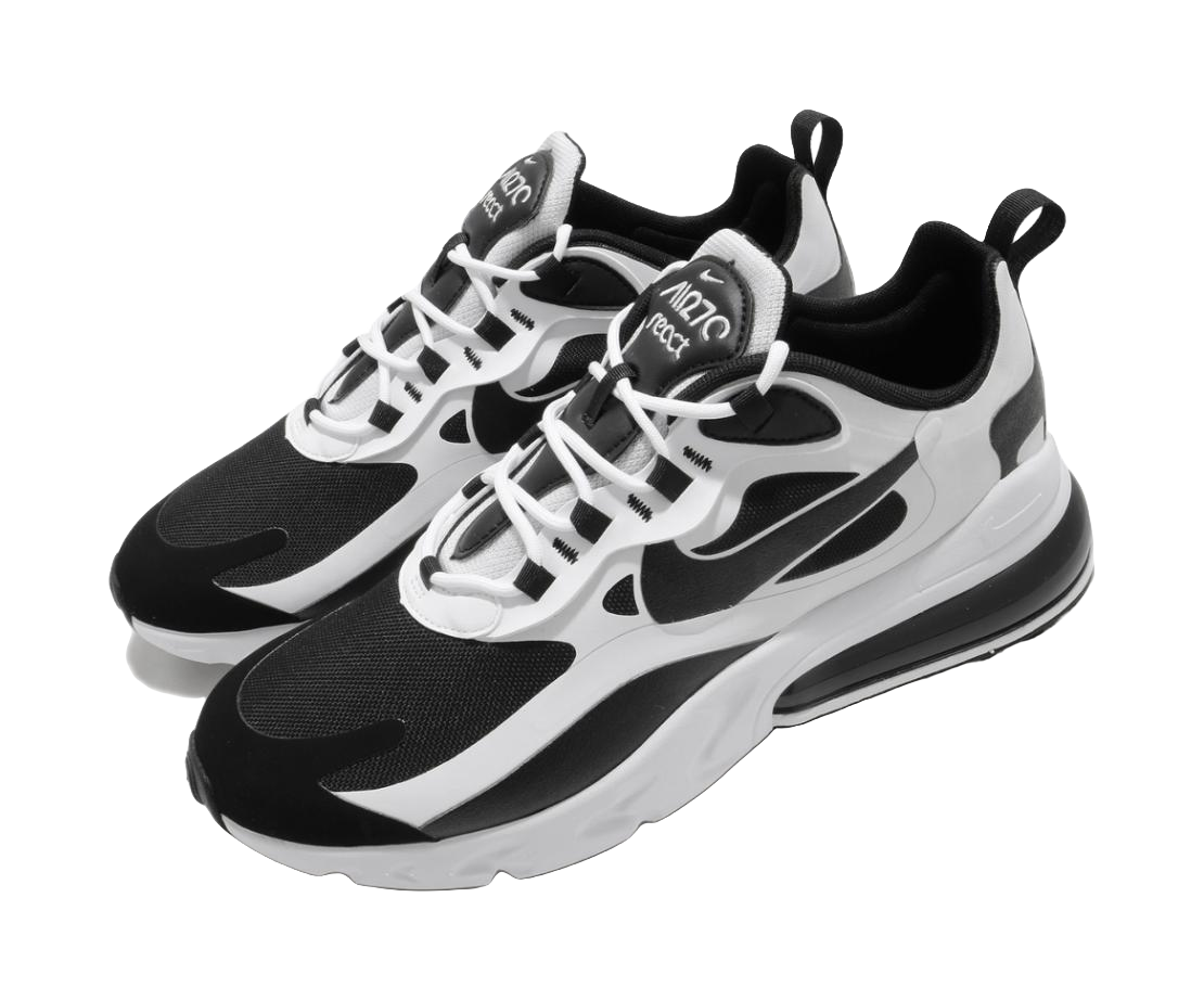 Nike Air Max 270 React Summit White Black  vjsneaker.com