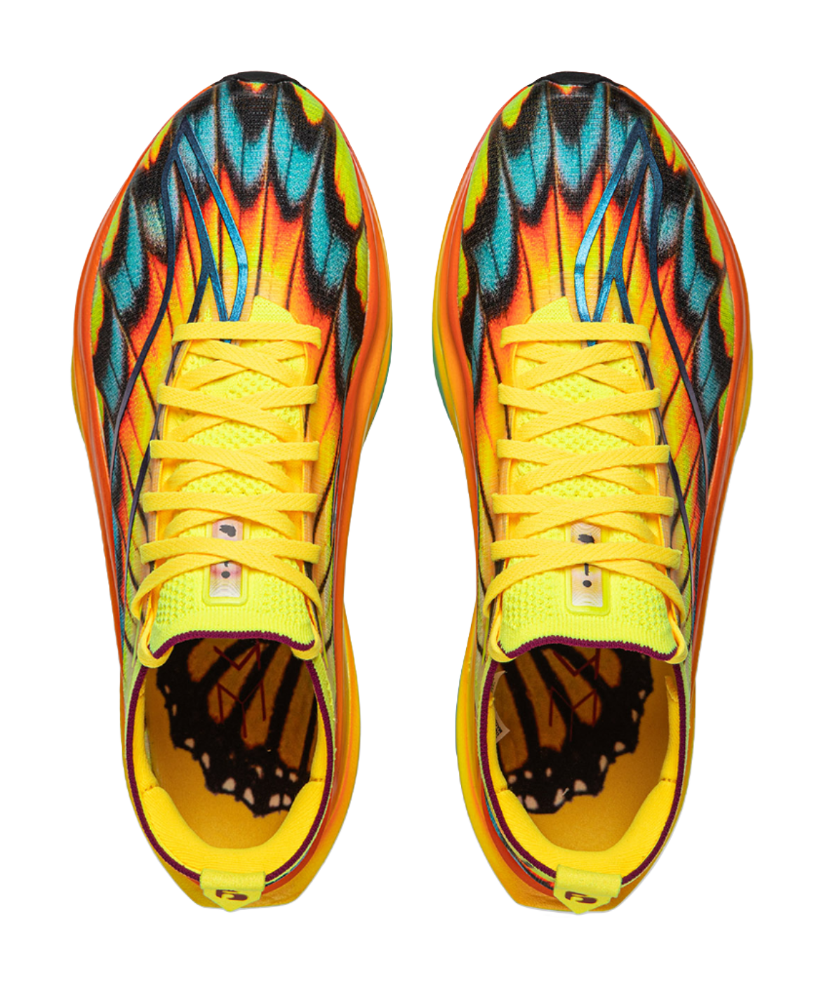 Li-Ning Feidian 6 Elite 'Butterfly' - Running Shoes Unisex Mango Yellow