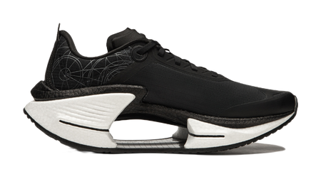 Li Ning Shadow 3 Essential Cushioning Support Rebound Low top Running Shoes Mens Black  VJsneaker