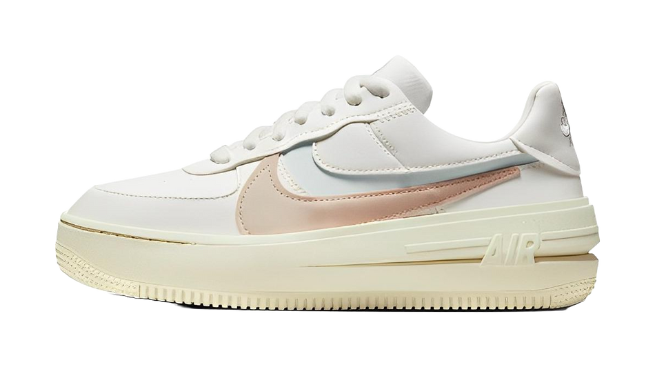 Nike Air Force 1 PLT.AF.ORM Sail Arctic Orange Womens  vjsneaker.com