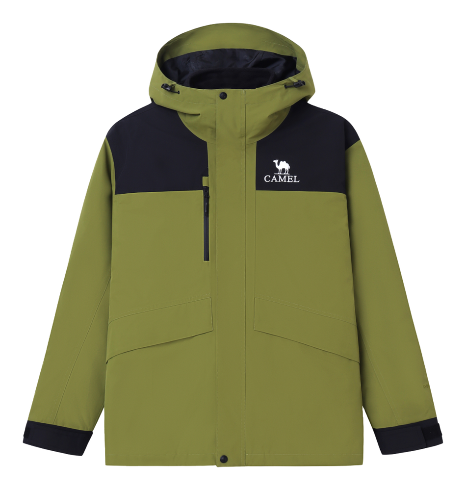 CAMEL All weather Windbreaker Jacket Mens  vjsneaker.com