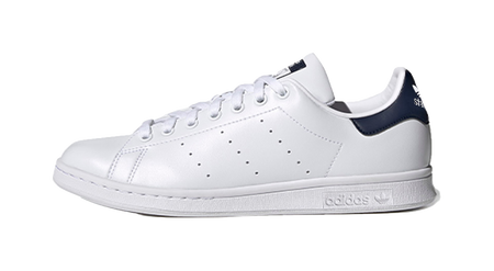 Stan Smith Adidas Originals White Collegiate Navy  vjsneaker.com