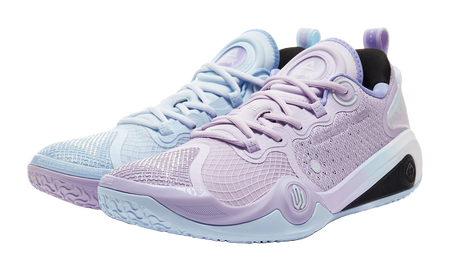 Peak Andrew Wiggins AW3 "Aurora" ET44911A - Basketball Shoe Unisex Purple Blue Mismatched