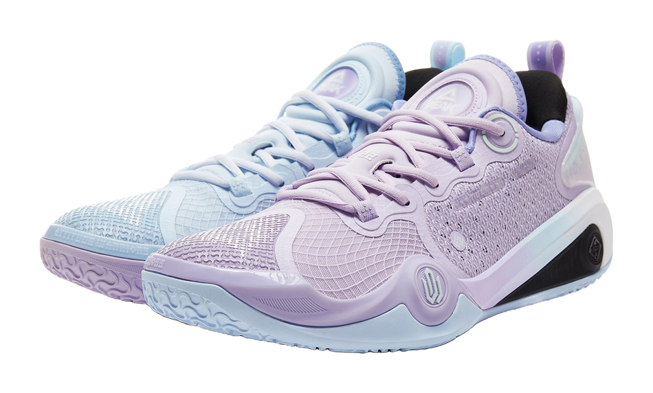 Peak Andrew Wiggins AW3 "Aurora" ET44911A - Basketball Shoe Unisex Purple Blue Mismatched