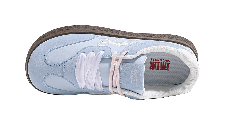 HUANQIU Anti Slip Wear Resistant Low Top Skateboard Shoes Women's 