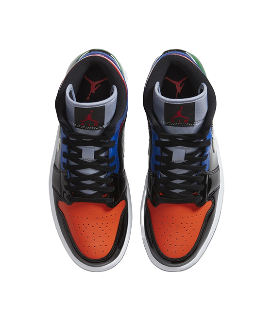 Air Jordan 1 Mid Se Multi Patent Womens  vjsneaker.com