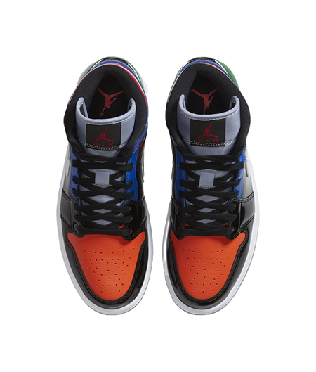 Air Jordan 1 Mid Se Multi Patent Womens  vjsneaker.com