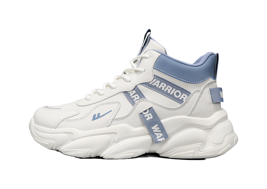 Warrior Cushioning And Breathable High top Chunky Sneakers Men's 