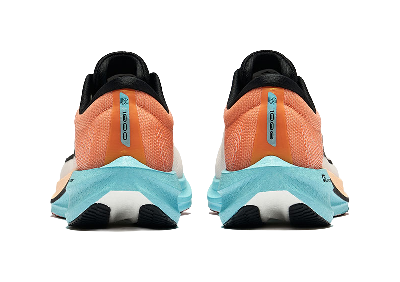 Erke Polar Wind 2.0 Slip Resistant Anti Rollover Low top Running Shoes Men's Sunrise Color Scheme 