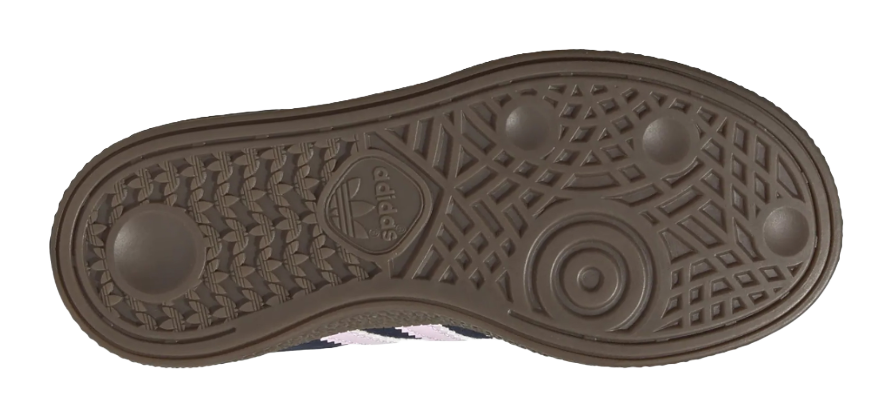 Adidas Originals HANDBALL SPEZIAL Low top Kids Skateboarding Shoes Midnight Indigo/Pink Children Aged 3 7 Years Old  VJSNEAKER