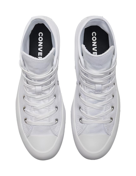 Chuck Taylor All Star Wmns Converse High Lugged White Womens  vjsneaker.com