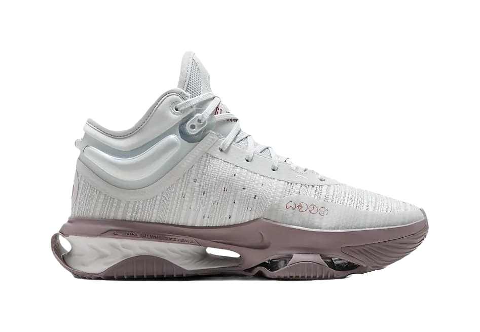 Nike Air Zoom G.T. Jump 2 Mid top Basketball Shoes Mens White Gray Asian Version  vjsneaker.com