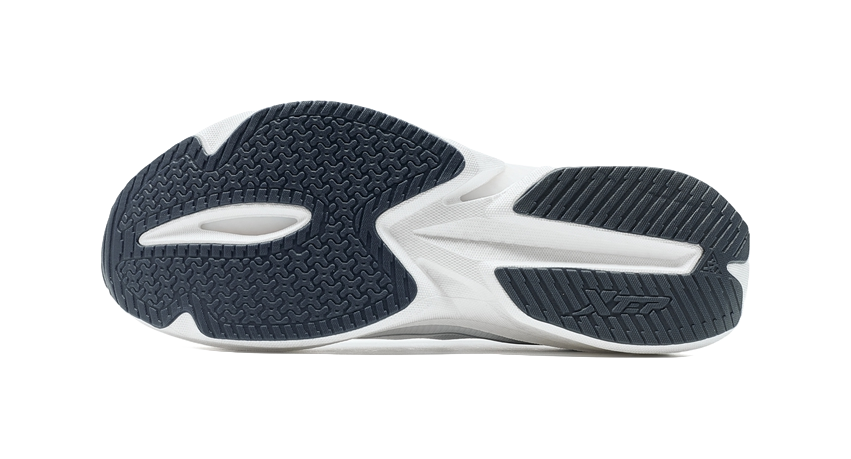 XTEP One Piece Molding 3 Running Shoes Men's Low top Classic White/Elf Green/Ink Teal 