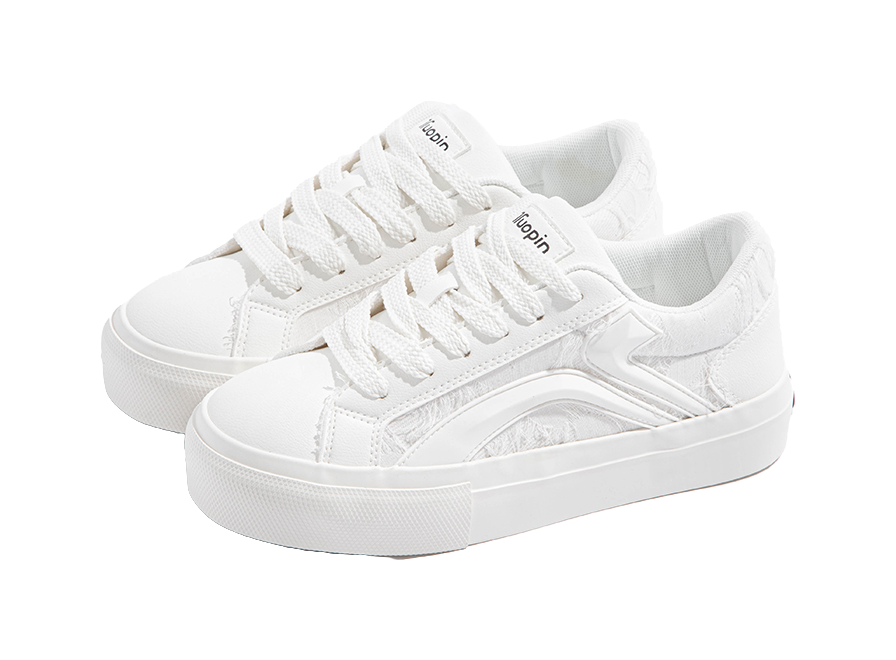 TUOPIN Pie Shoes Anti Slip And Wear Resistant Height Increasing Low top Skateboard Shoes Women's 