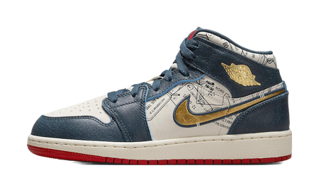 Air Jordan 1 Mid SE Take Flight GS  vjsneaker.com