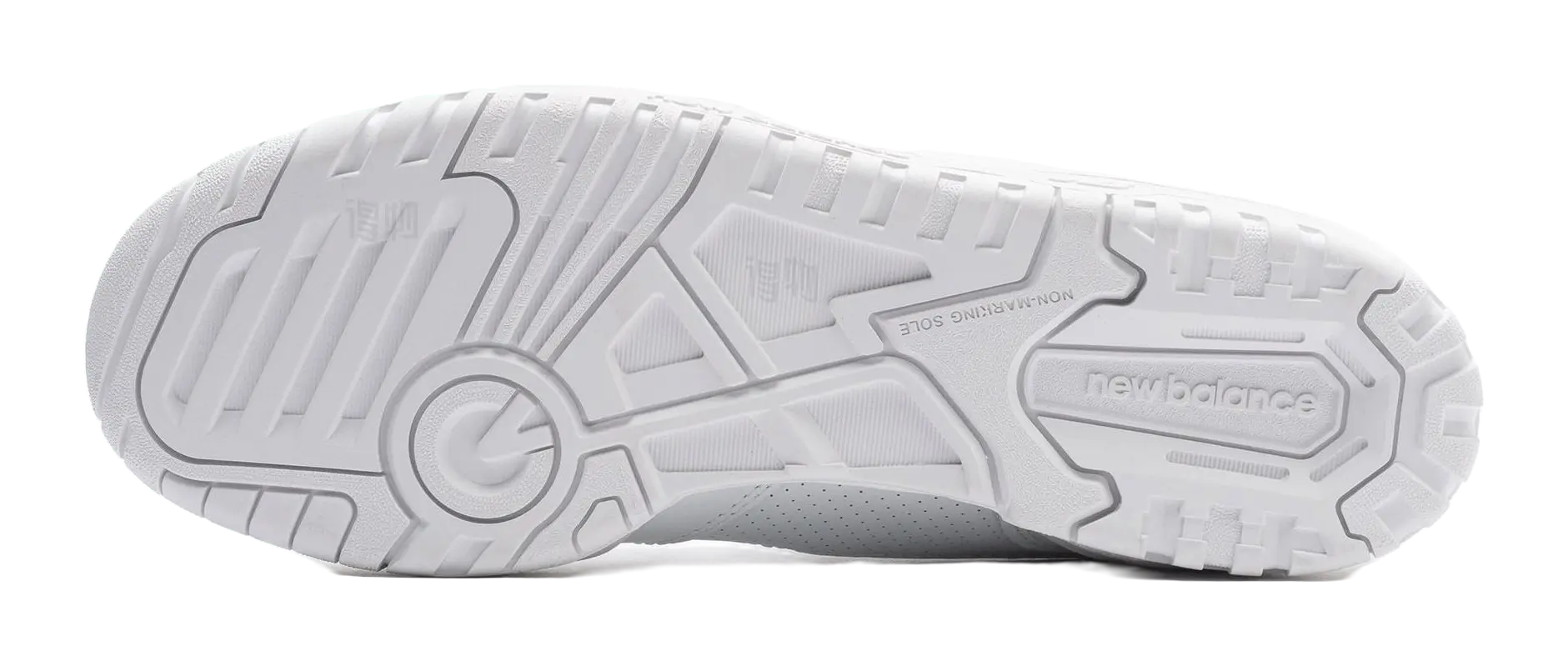 550 New Balance Triple White  vjsneaker.com