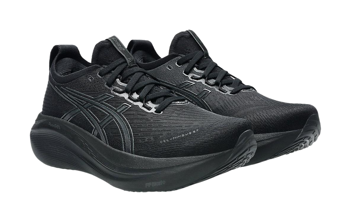 ASICS Abrasion Resistant Low top FF BLASTECO/AHAR/HYBRID ASICSGRIP Technology Running Shoes Womens Black Gray  vjsneaker.com