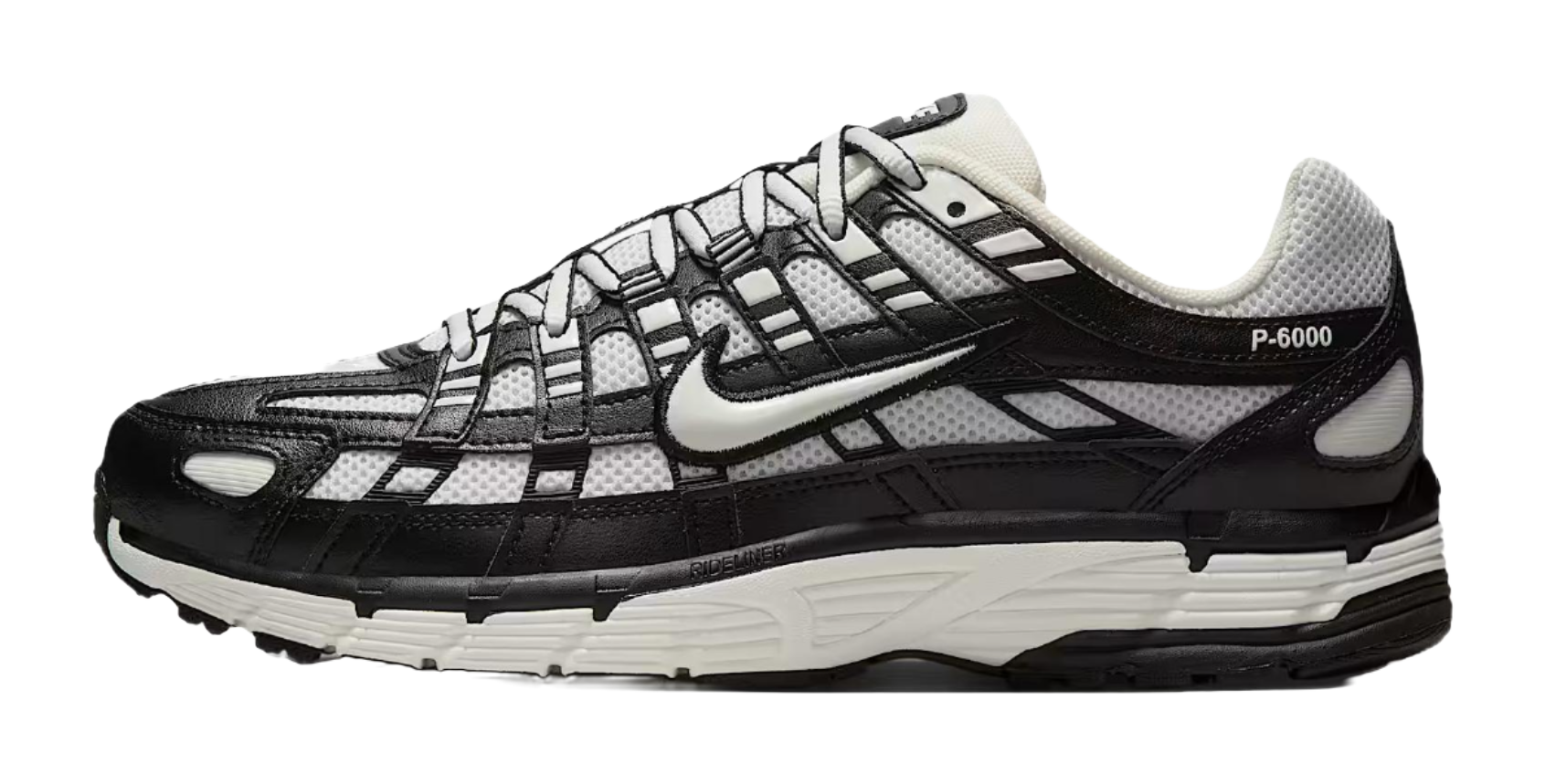 Nike P 6000 Abrasion Resistant Low top Casual Running Shoes Womens Silver Blue  vjsneaker.com