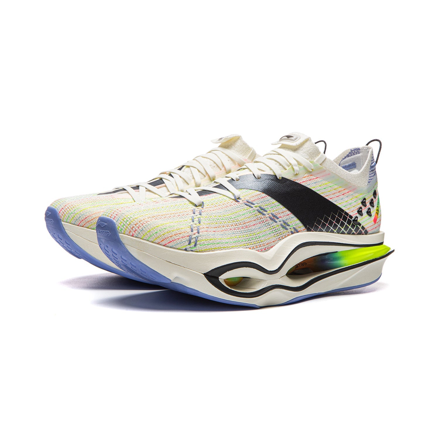 Li-Ning Feidian 6 ULTRA "Dazzlingly Brilliant" ARMW005-8 - Running Shoes Unisex Champagne White
