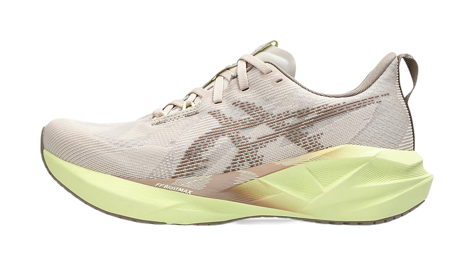 ASICS Novablast 5 Mineral Beige Taupe Grey Womens  vjsneaker.com
