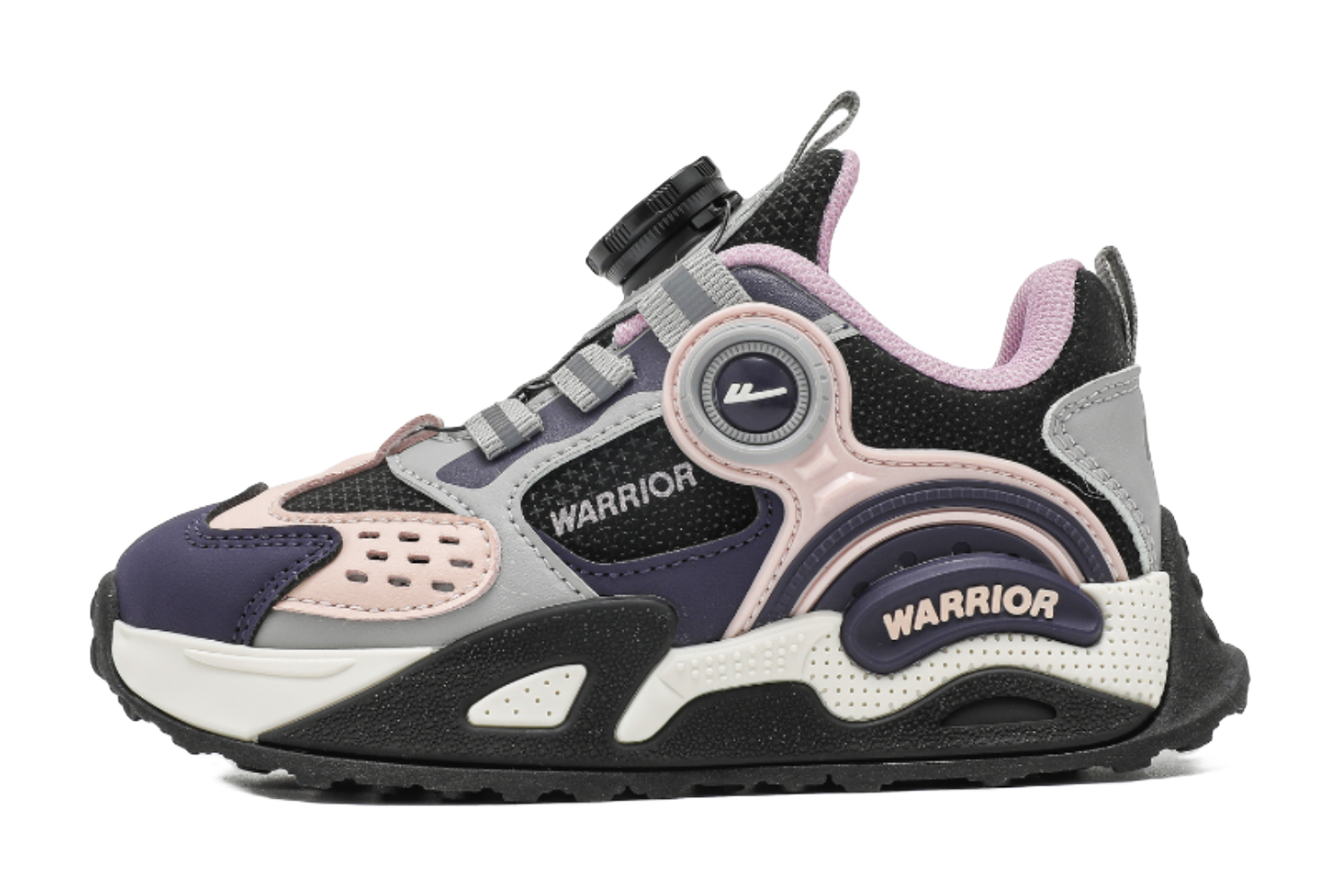 Warrior Warrior Boys' Sports Shoes Synthetic Leather Comfortable, Versatile, Lightweight, Shock Absorbed, Low cut Girls' Casual Shoes for Children  VJSNEAKER