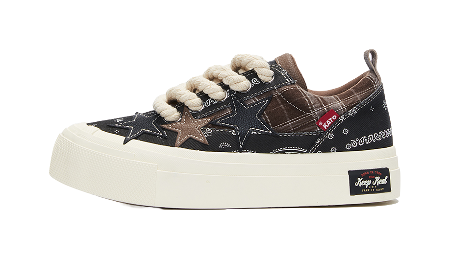 KAALIXTO Skateboarding Canvas Low 'Paisley' 