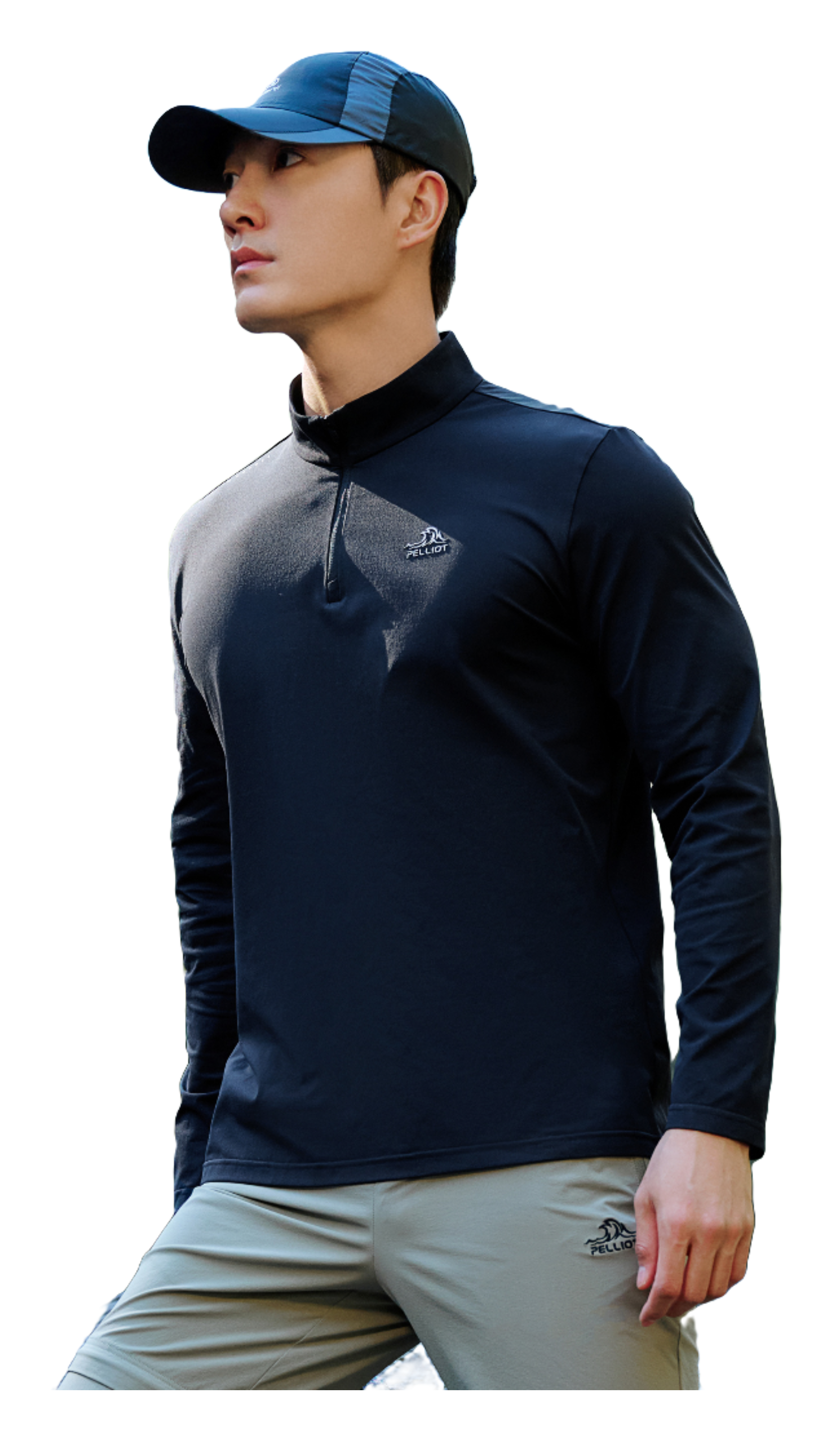 Boxi and PELLIOT Classic 2.0 Outdoor Fast Drying Stand up Collar Windproof Light Elastic Toray Technology TORAY NATURE Antibacterial Fabric Slimming Sports Hiking Mountaineering Running Breathable Bottom Coat Comfortable and Versatile Long Sleeve Hoo  vjsneaker.com