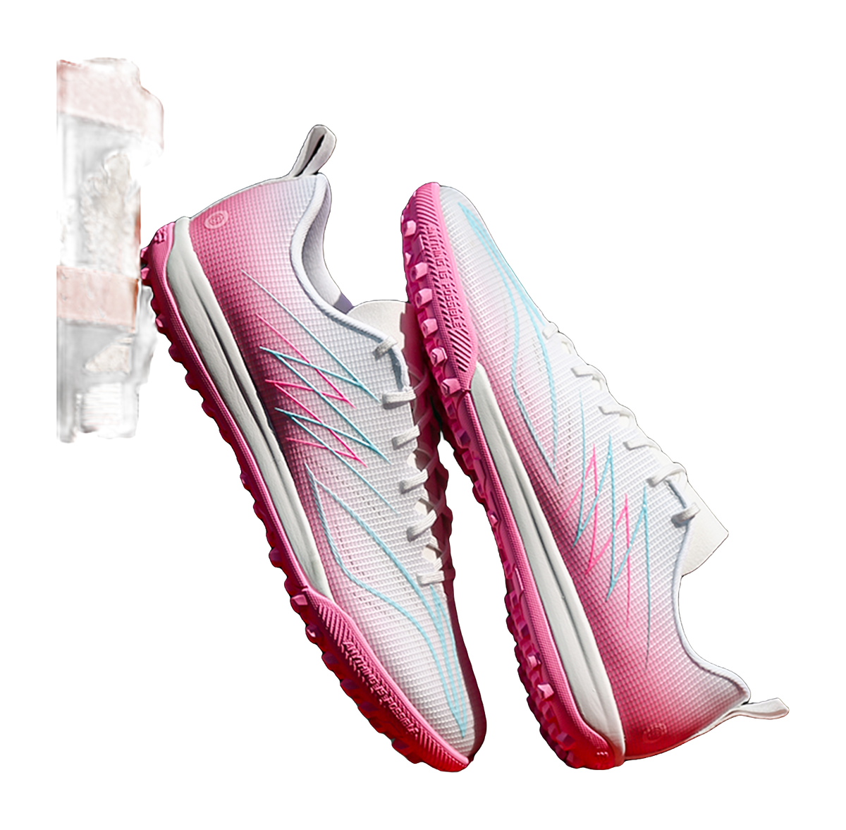Li-Ning Ji Ying 4 Shadow Dash 4 "Fluorescent Pink" YSTW011-4 - TF Soccer Shoe Unisex