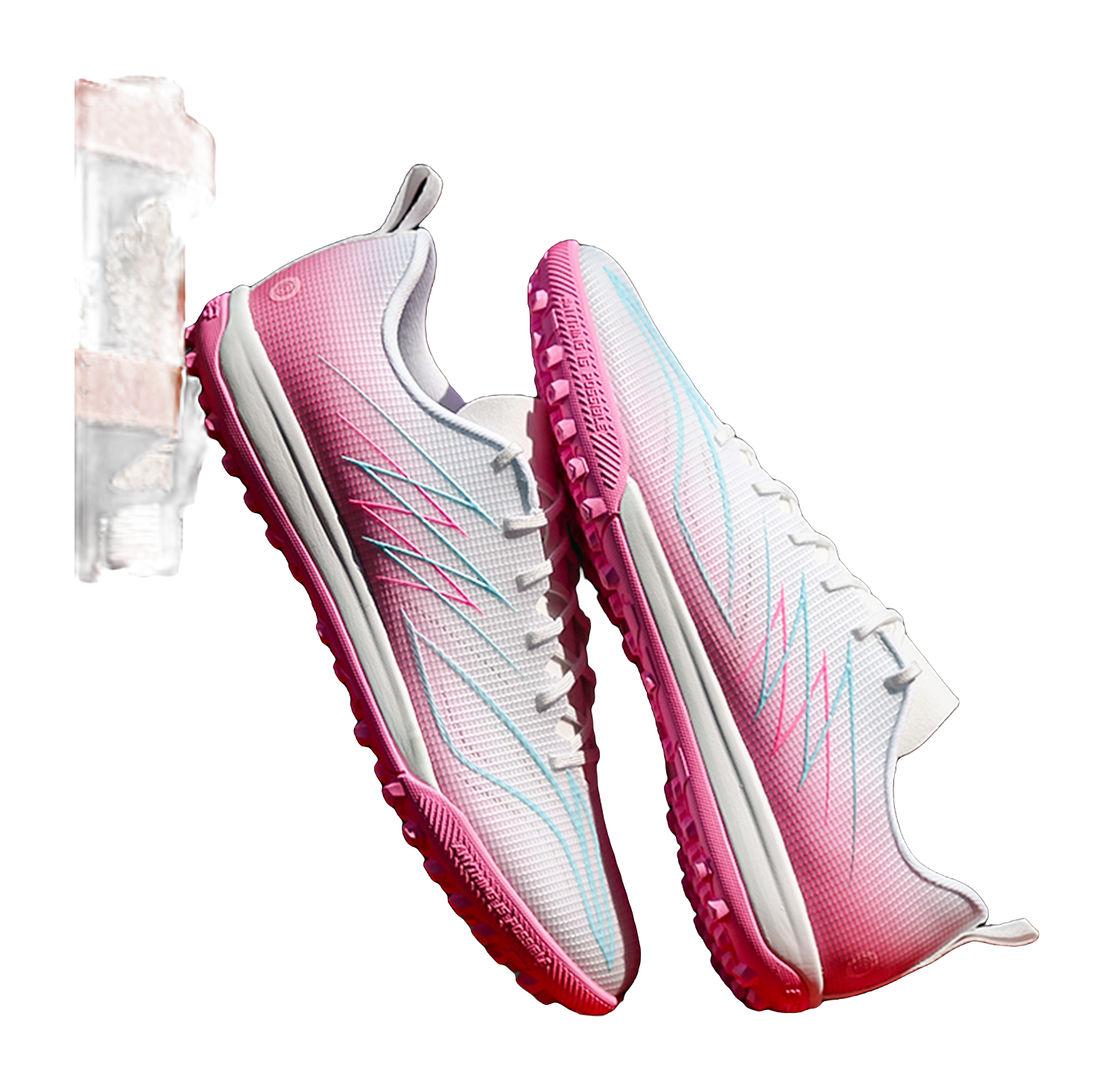 Li-Ning Ji Ying 4 Shadow Dash 4 "Fluorescent Pink" YSTW011-4 - TF Soccer Shoe Unisex