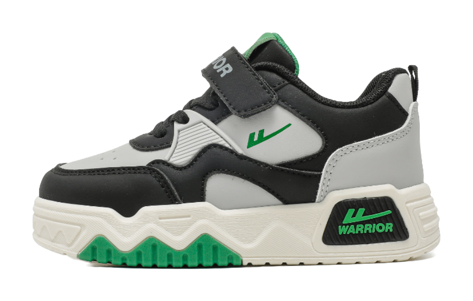 Warrior Boys Athletic Shoes Breathable Lightweight Cushioning Low top Girl Skateboard Shoes Kids  VJSNEAKER