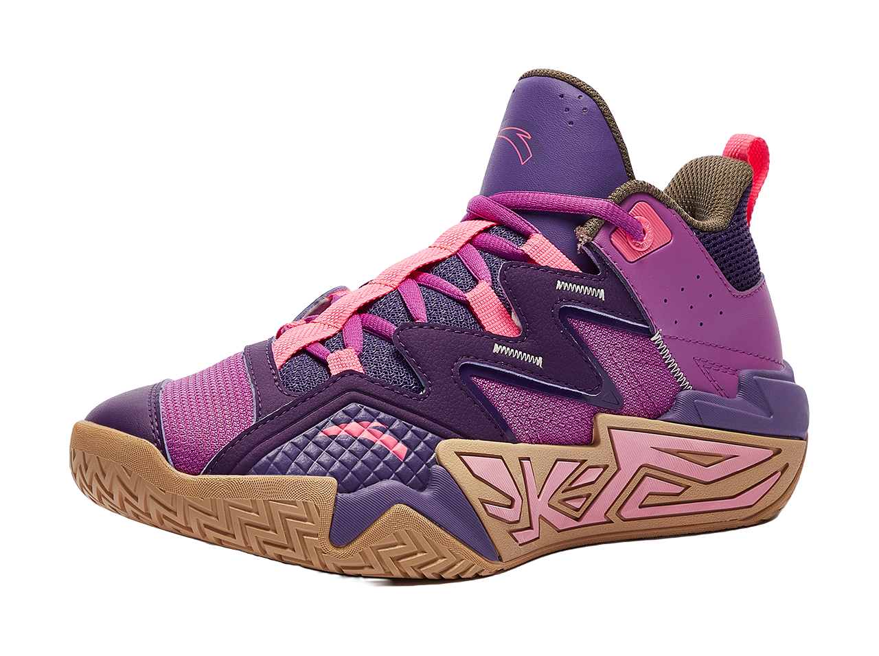 Antakids Cement Kryptonite Cushioning, Wear Resistant Low top Childrens Basketball Shoes Kids  VJSNEAKER