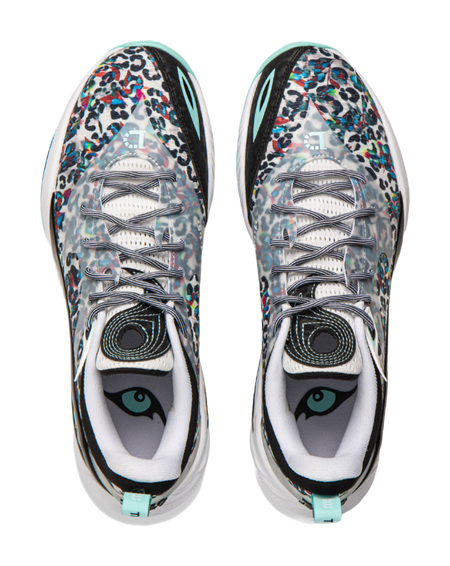 Li Ning DLO2 Low top Basketball Shoes Unisex White Black